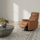 Swivel Glider Recliner With Manual Adjustable Headrest Footrest - Omega Lifestyles