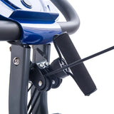 Folding Magnetic Resistance Exercise Bike With Arm Bands - Omega Lifestyles