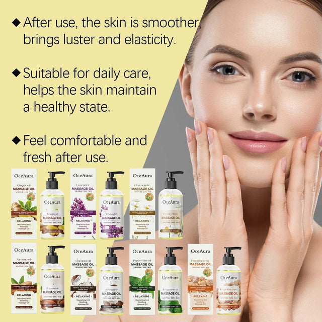 Coconut Oil Body Massage Oil Nourishing Moisturizer - Omega Lifestyles