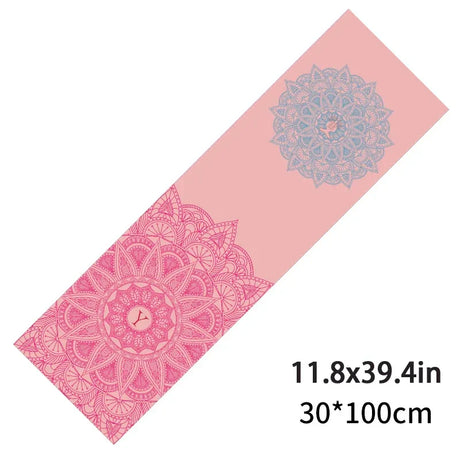 Extra Large Microfiber Quick-Drying Yoga Towel With Anchor Pockets - Omega Lifestyles