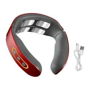 Electric Neck And Shoulder Pulse Heat Massager - Omega Lifestyles