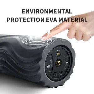 Electric Rechargeable Vibrating Foam Roller Deep Tissue Massager - Omega Lifestyles