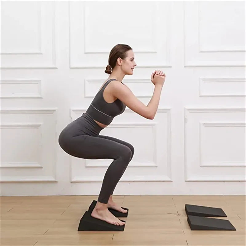EVA Foam Yoga Brick Stretch Wedge Fitness Trainer - Omega Lifestyles