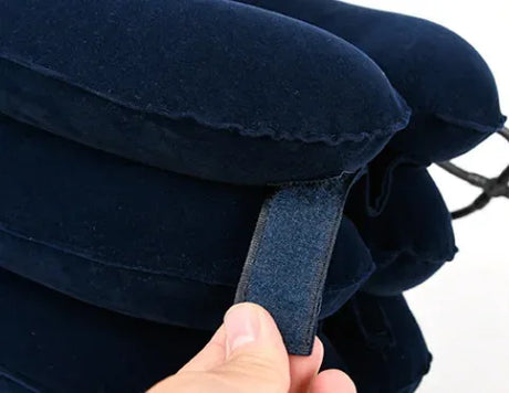 Inflatable 4-Layer Air Cervical Traction Neck Massager - Omega Lifestyles