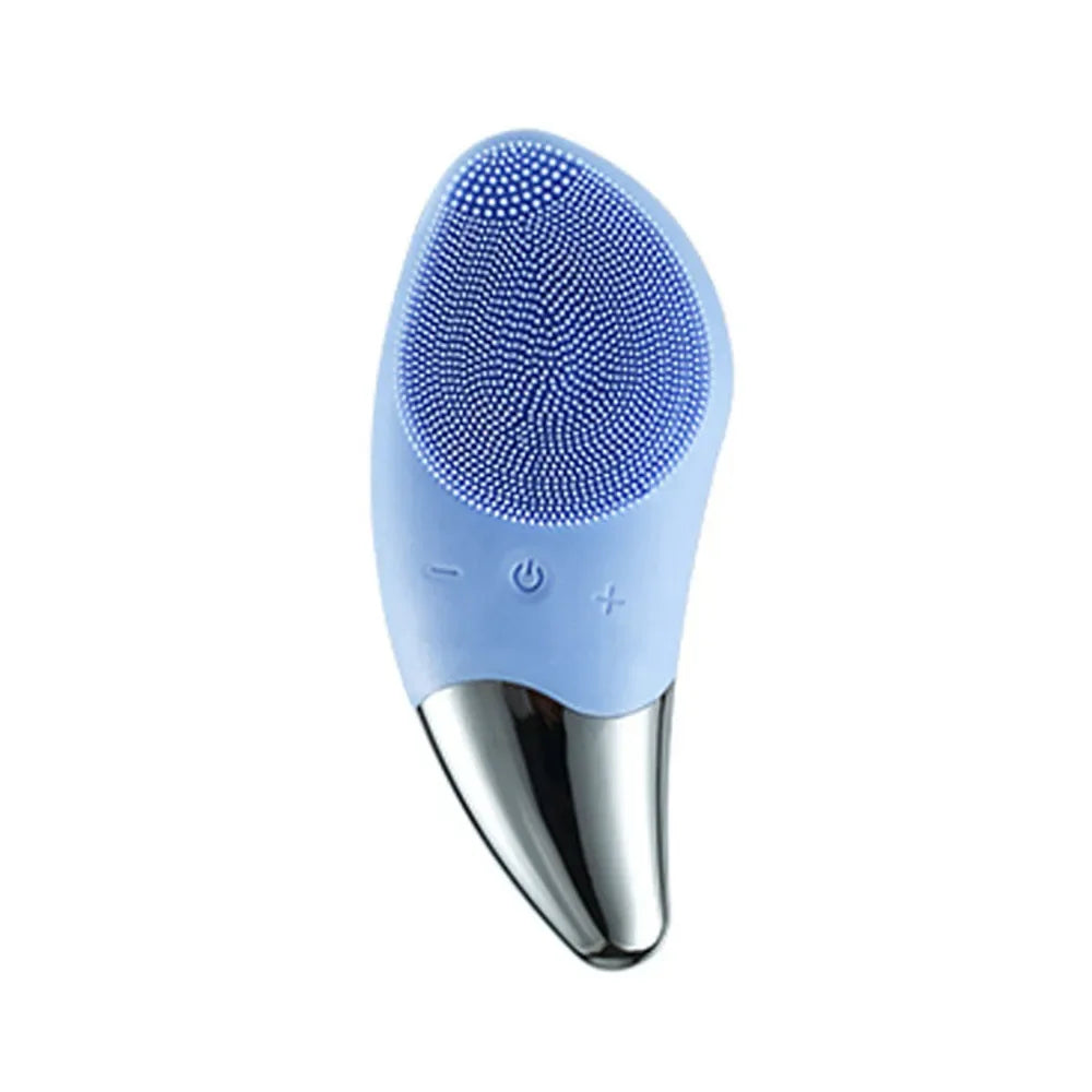 Rechargeable Waterproof Silicone Facial Cleansing Brush - Omega Lifestyles