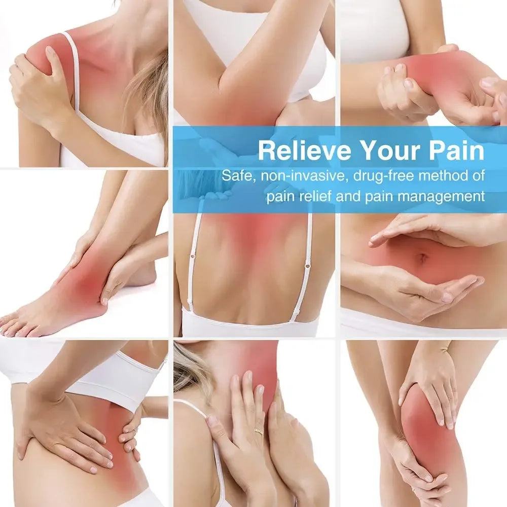 Digital EMS Muscle Stimulator TENS Full Body Massager - Omega Lifestyles