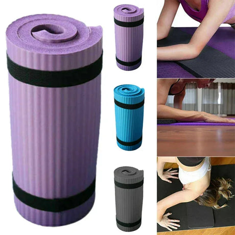 Non-Slip Foldable 15mm NBR Exercise Yoga Knee Mat - Omega Lifestyles