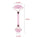 Pink Resin Jade Roller And Gua Sha Facial Massage Set - Omega Lifestyles