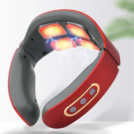 Electric Neck And Shoulder Pulse Heat Massager - Omega Lifestyles