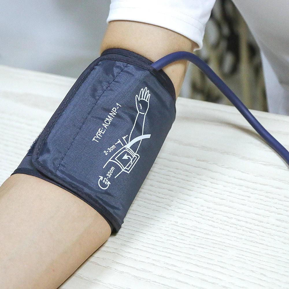 Adult Adjustable Length Arm Blood Pressure Cuff Polyester Velcro - Omega Lifestyles