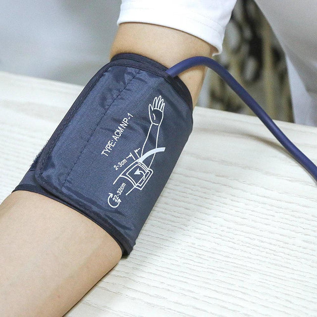 Adult Adjustable Length Arm Blood Pressure Cuff Polyester Velcro - Omega Lifestyles