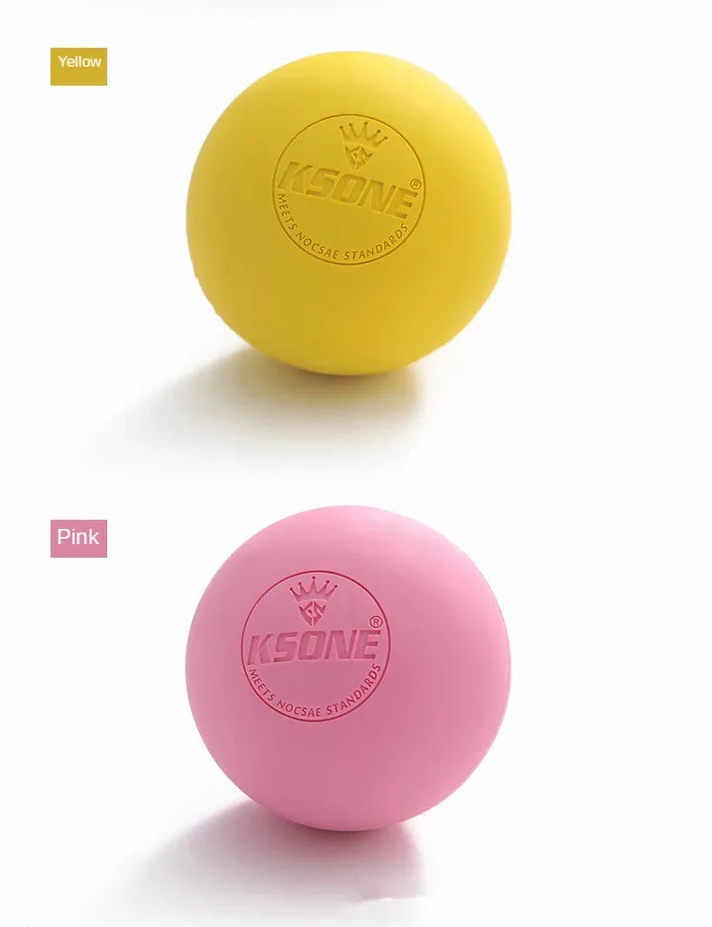 Portable 6.3cm Rubber Massage Ball For Muscle Relief - Omega Lifestyles