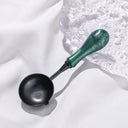 Wood Handle Non-Stick Double Spout Wax Seal Spoon - Omega Lifestyles