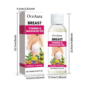 Breast Firming Massage Oil Elasticity Enhancing Care - Omega Lifestyles
