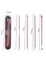 4-Piece Stainless Steel Acne Needle Tool Set - Omega Lifestyles