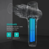 Professional Deep Tissue Percussion Massage Gun with 7 Heads - Omega Lifestyles