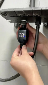 Digital Bath Shower Thermometer With Tri-Color Led Alert - Omega Lifestyles