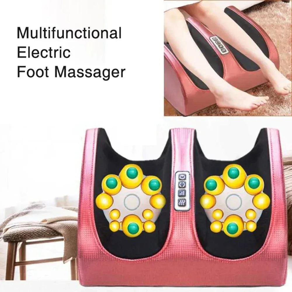 Electric Heating Foot Massager With Hot Compress Therapy - Omega Lifestyles