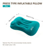 Inflatable Portable Camping Pillow With Built-In Pump - Omega Lifestyles