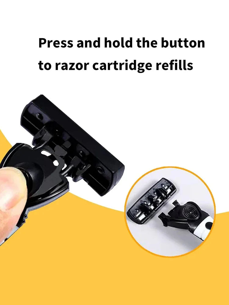 19-Piece Stainless Steel Razor Blade Refills For Men - Omega Lifestyles