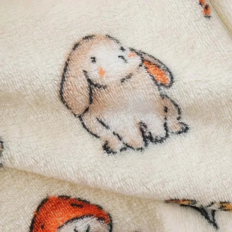 Cartoon Flannel Fleece Warm Winter Kids Pajamas - Omega Lifestyles