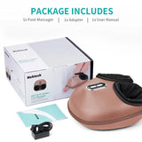 Electric Foot Massager with Heat Compression Shiatsu Therapy - Omega Lifestyles