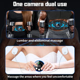 EMS Abdominal Toning Waist Muscle Stimulator Massager - Omega Lifestyles
