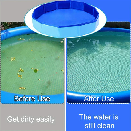 Foldable Non-Slip PVC Pet Swimming Pool - Omega Lifestyles