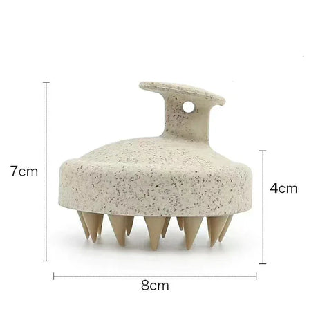 Silicone Handheld Scalp Shampoo Massage Brush - Omega Lifestyles