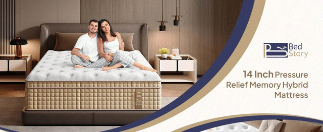 Medium Gel Memory Foam Hybrid Mattress - Omega Lifestyles