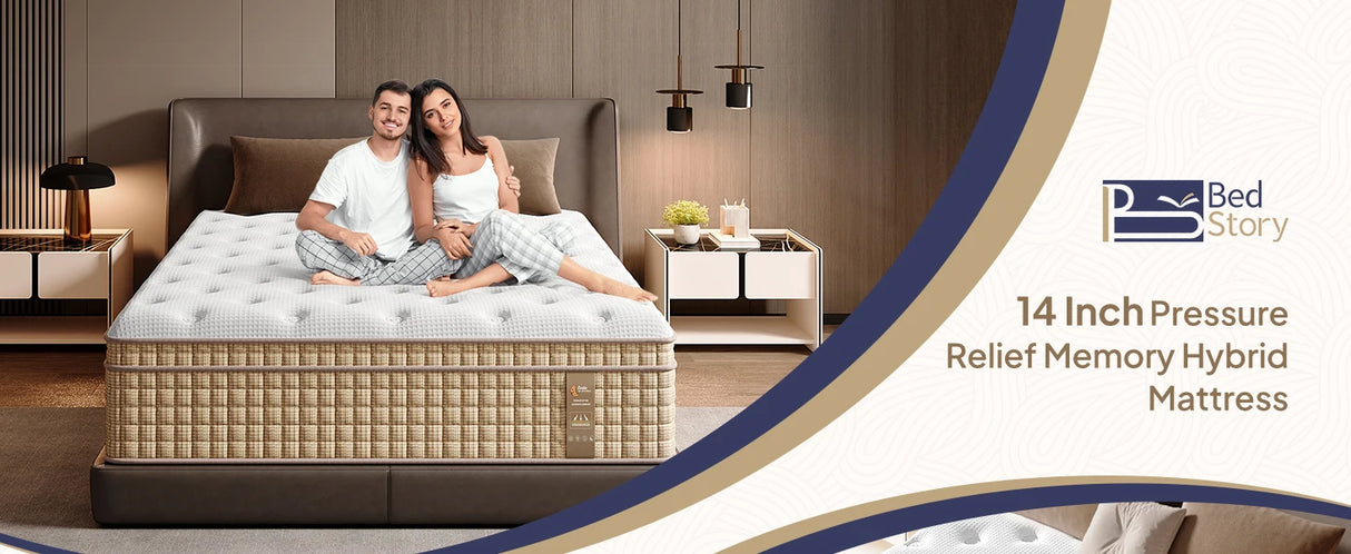 Medium 12-Inch Gel Memory Foam Hybrid Mattress