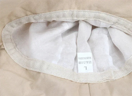 Cotton Linen Baby Kids Summer Sunhat With Wide Brim - Omega Lifestyles