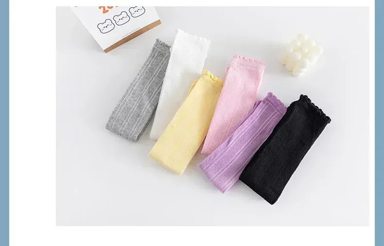 Breathable Cotton Knit Kids Over Knee Socks - Omega Lifestyles