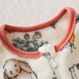 Cartoon Flannel Fleece Warm Winter Kids Pajamas - Omega Lifestyles