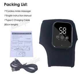 Electric Foot Ankle Massager With Vibration Hot Compress - Omega Lifestyles