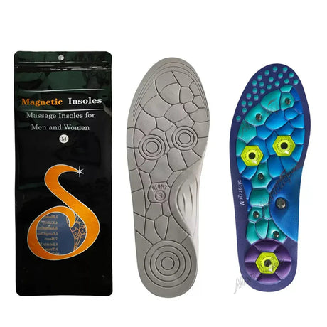Orthopedic Magnetic Technology Shock-Absorbing Massage Insoles - Omega Lifestyles