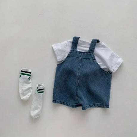 2-Piece Summer Cotton Polyester Baby Clothing Set - Omega Lifestyles