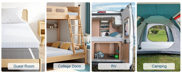 Extra Firm 3-Inch Cool Gel Memory Foam Twin Mattress Topper