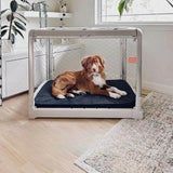 Collapsible Portable Travel Dog Crate With Wheels - Omega Lifestyles
