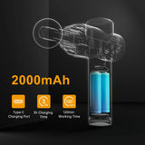 Deep Tissue Portable Massage Gun With Four Heads - Omega Lifestyles