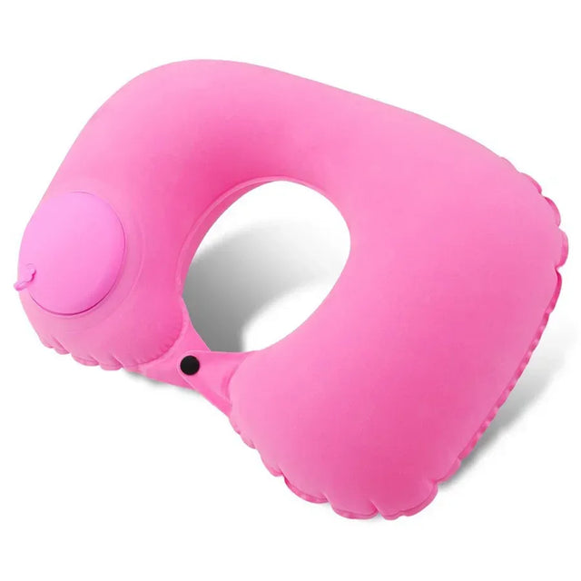 Inflatable Portable Travel Neck Pillow - Omega Lifestyles