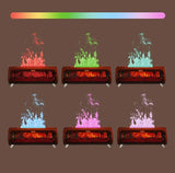 Fireplace Ultrasonic Essential Oil Aroma Diffuser Humidifier - Omega Lifestyles