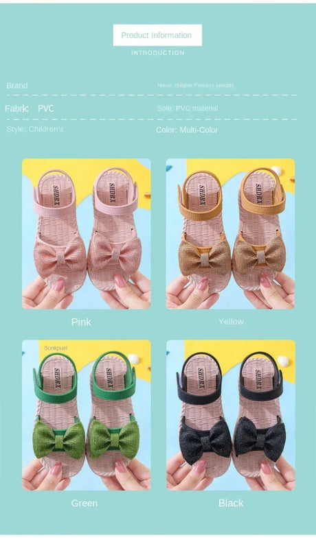 Girls Summer Bowtie Quick Dry Sport Sandals - Omega Lifestyles