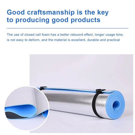 Thickened Waterproof TPE Yoga Mat Portable Exercise Pad - Omega Lifestyles