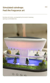 Ultrasonic Aromatherapy Diffuser With Colorful Nightlight - Omega Lifestyles