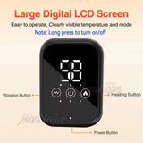 Electric Foot Ankle Massager With Vibration Hot Compress - Omega Lifestyles