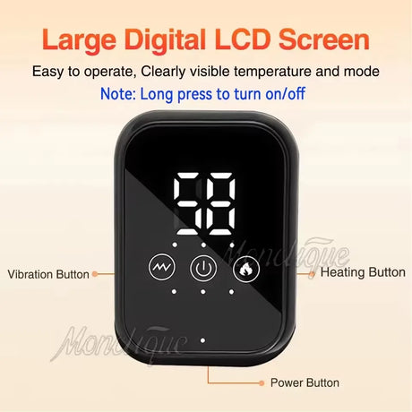 Electric Foot Ankle Massager With Vibration Hot Compress - Omega Lifestyles