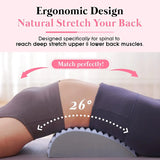 Firm EVA Foam Back Stretcher Pillow For Spinal Relief - Omega Lifestyles
