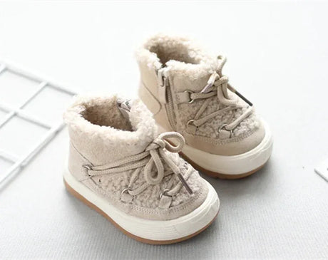 Unisex Plush Lined Anti-Slippery Winter Baby Boots - Omega Lifestyles
