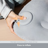 Inflatable Portable Camping Pillow With Built-In Pump - Omega Lifestyles